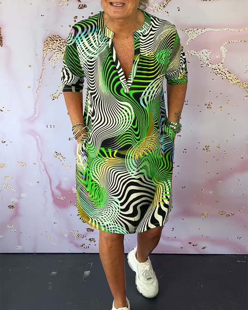 Fashion Canberra I Dalia Vibrant Patterned Dress