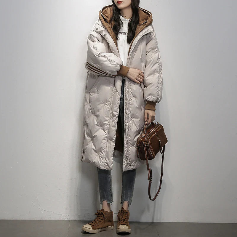 Fashion Canberra I Nara Quilted Hooded Coat
