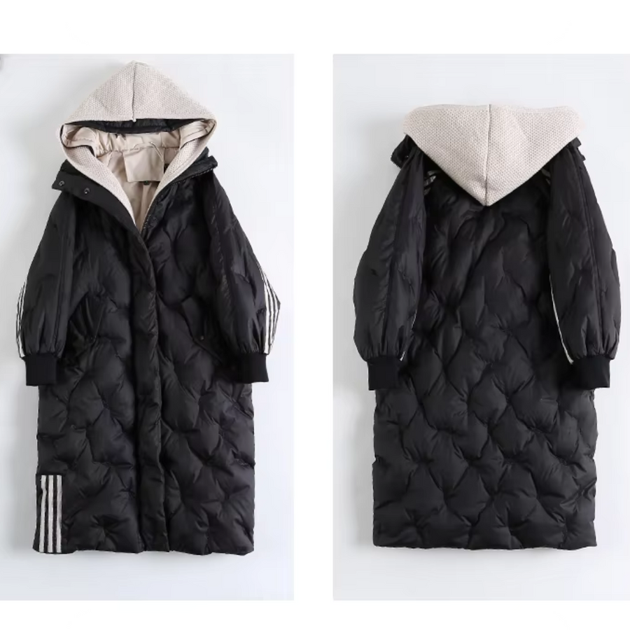 Fashion Canberra I Nara Quilted Hooded Coat