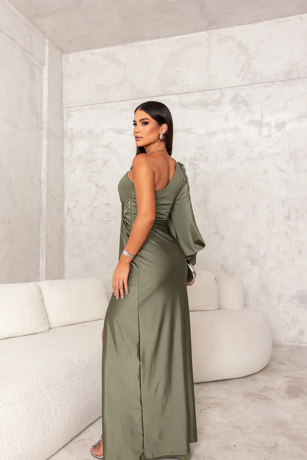 Fashion Canberra I Alisa Elegant Slit Maxi Dress