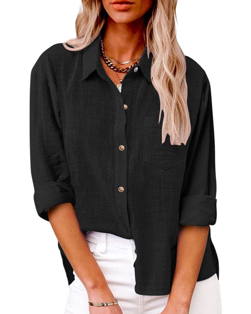 Fashion Canberra I Hilde Blouse with Long Sleeves