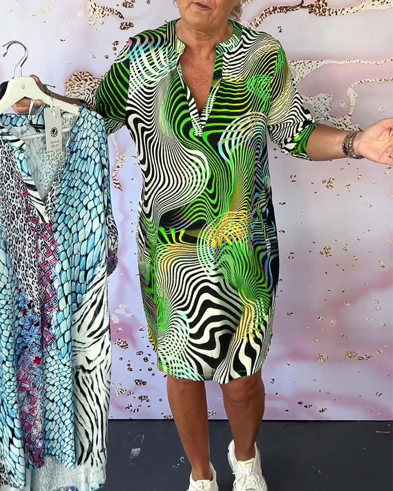 Fashion Canberra I Dalia Vibrant Patterned Dress