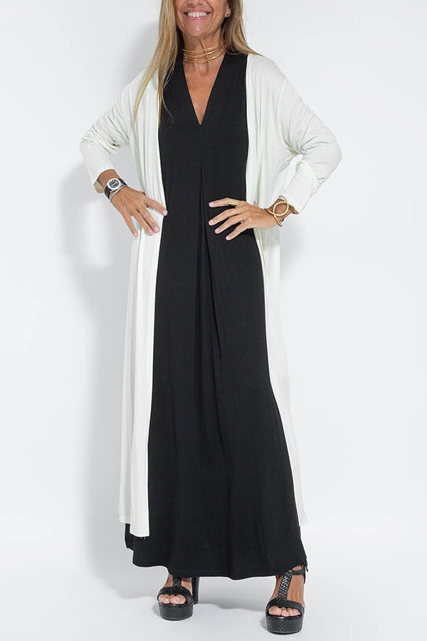 Fashion Canberra I Clara Elegant long dress + matching cardigan FREE