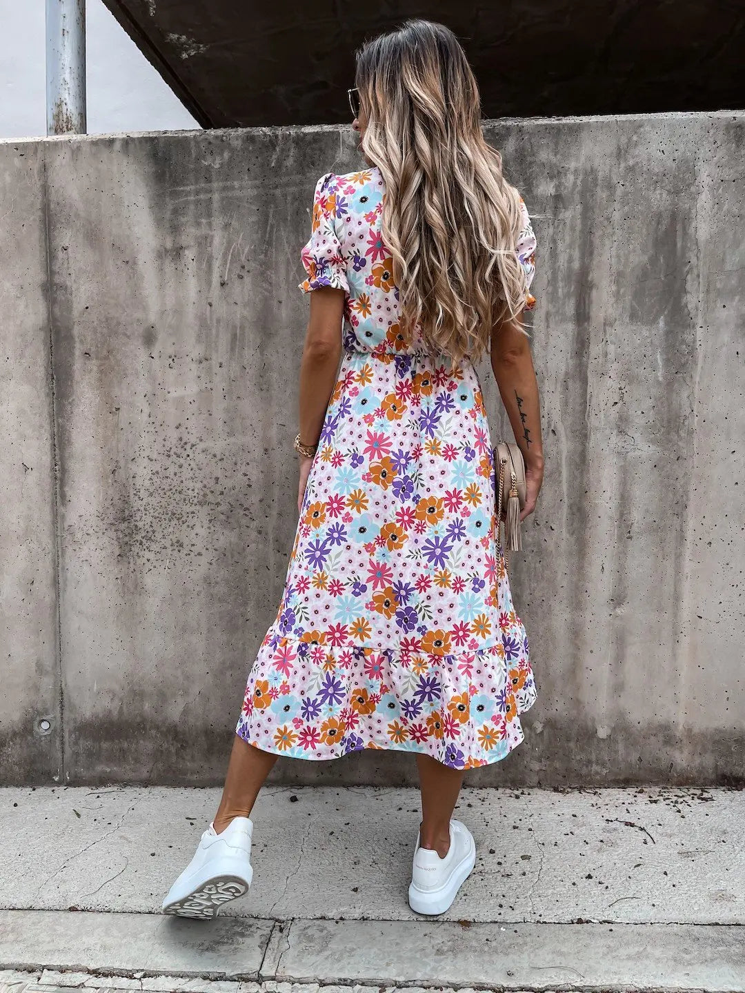 Fashion Canberra I Danya Elegant Floral Dress