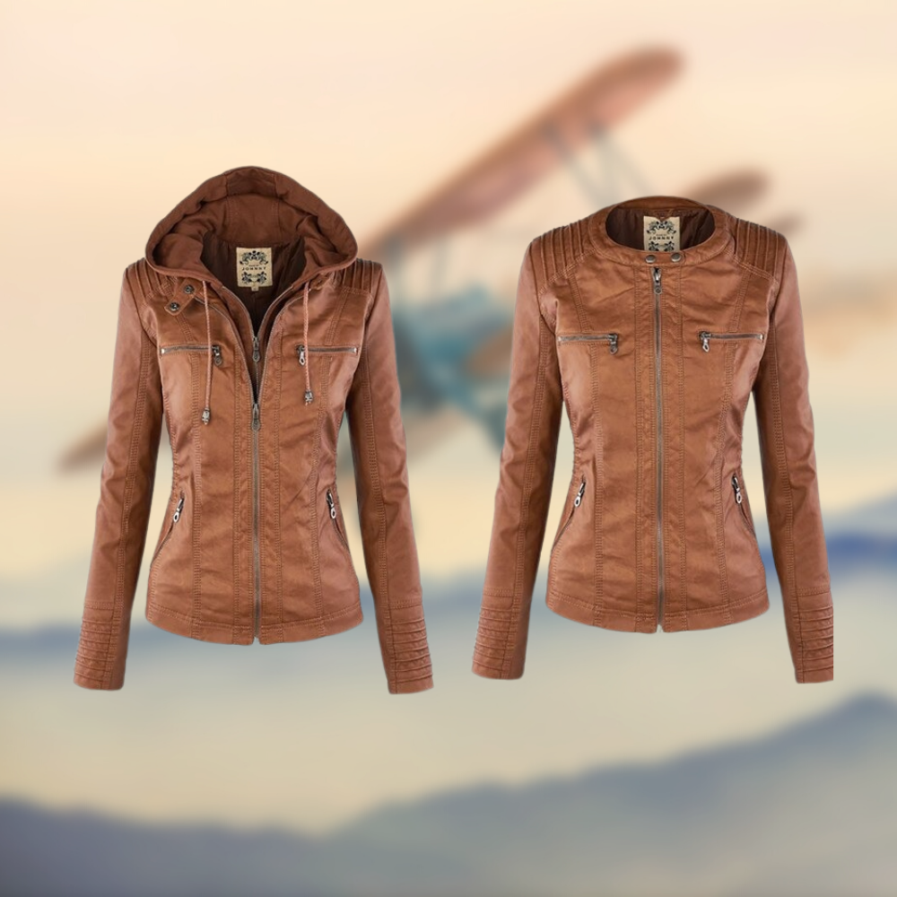 Fashion Canberra I Jane Vegan Leather Jacket