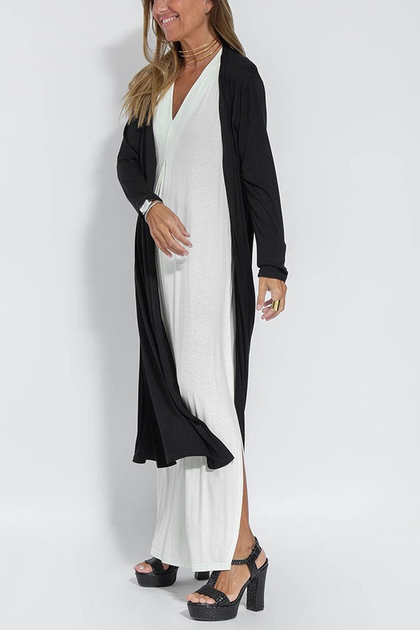 Fashion Canberra I Clara Elegant long dress + matching cardigan FREE