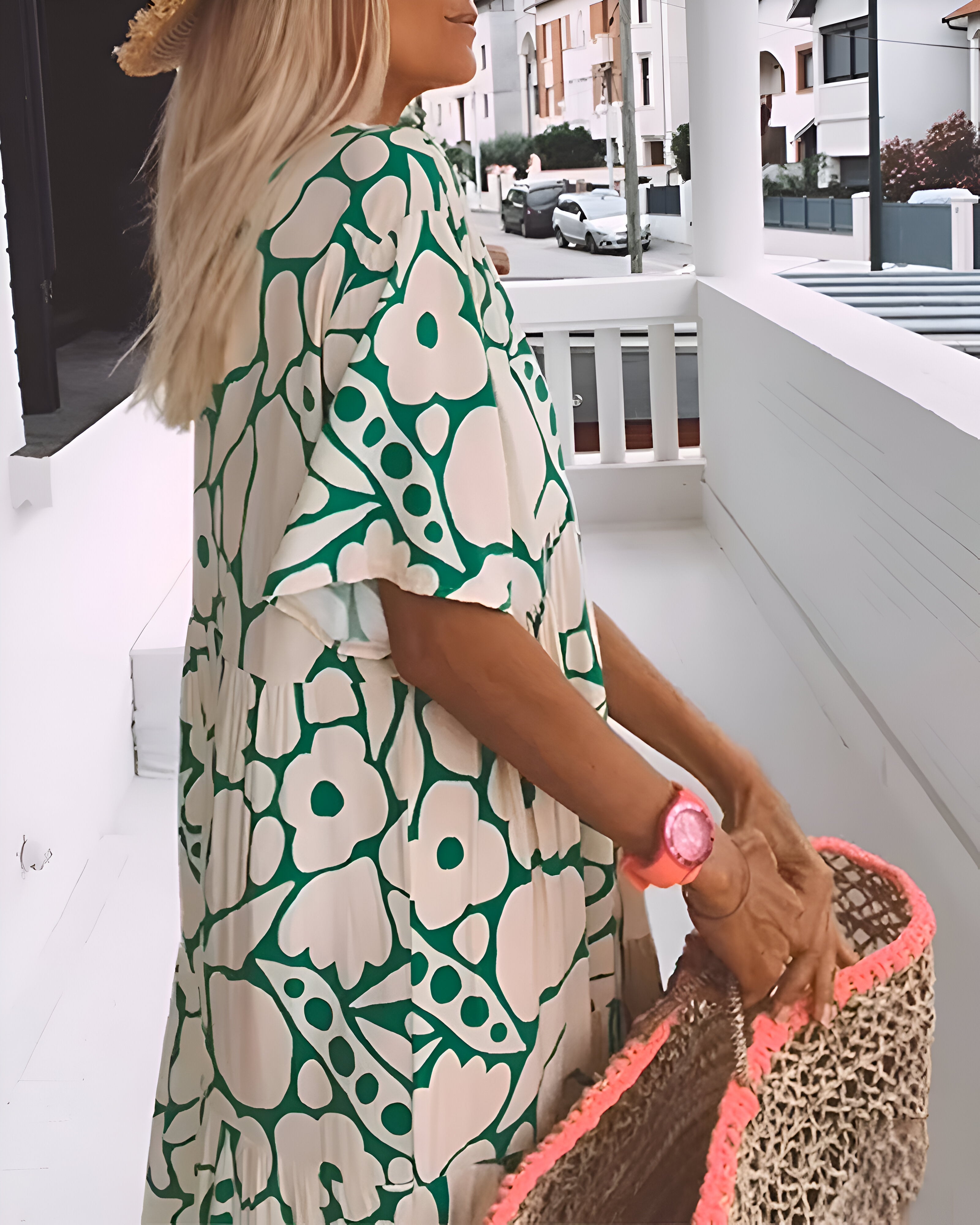 Fashion Canberra I Tina Printed Midi Dress