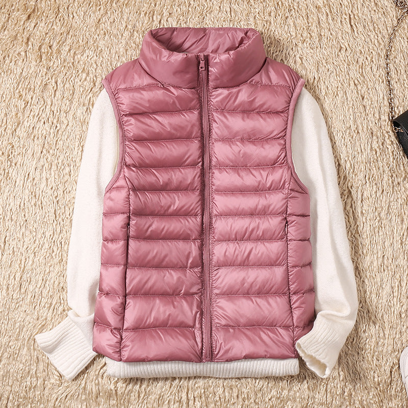 Fashion Canberra I Eliza Lightweight Zip Puffer Vest