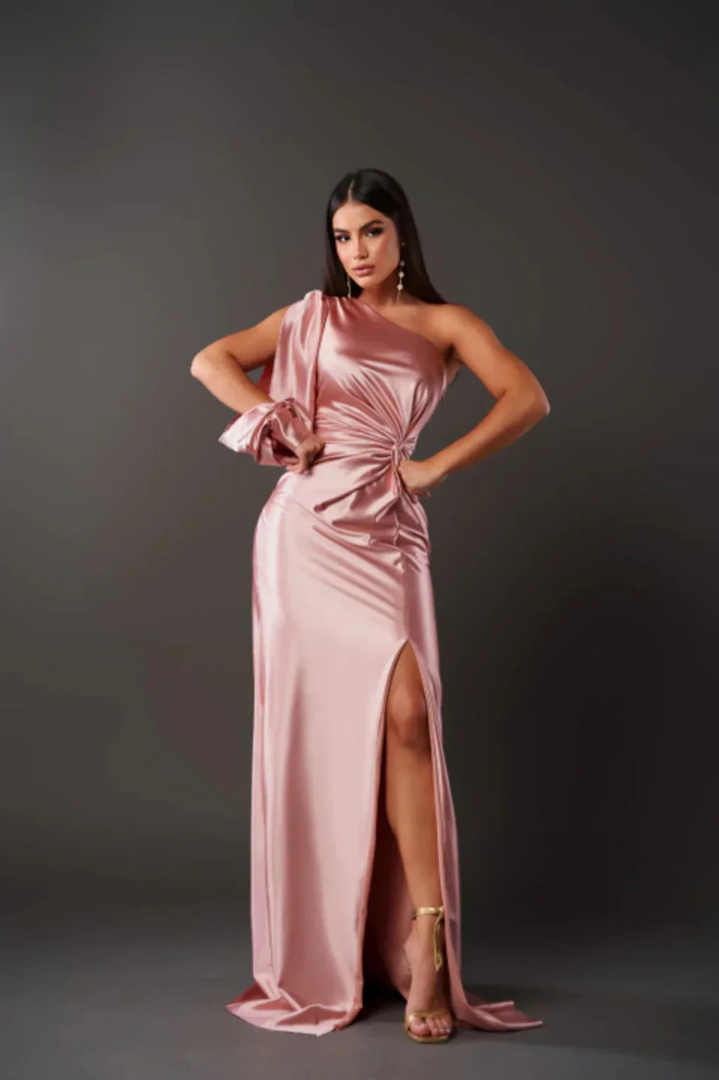 Fashion Canberra I Alisa Elegant Slit Maxi Dress