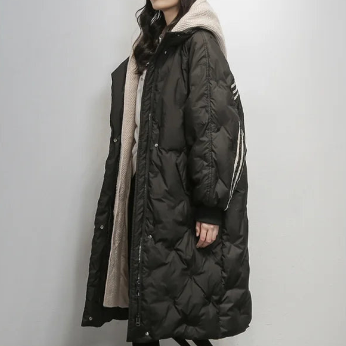 Fashion Canberra I Nara Quilted Hooded Coat