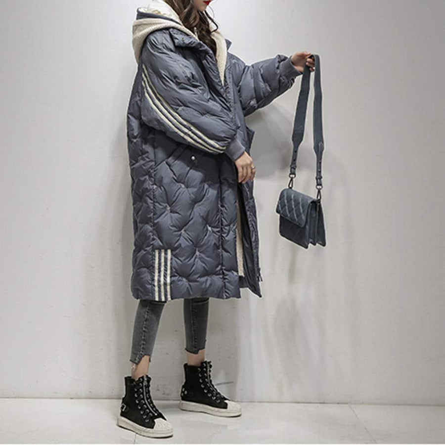 Fashion Canberra I Nara Quilted Hooded Coat