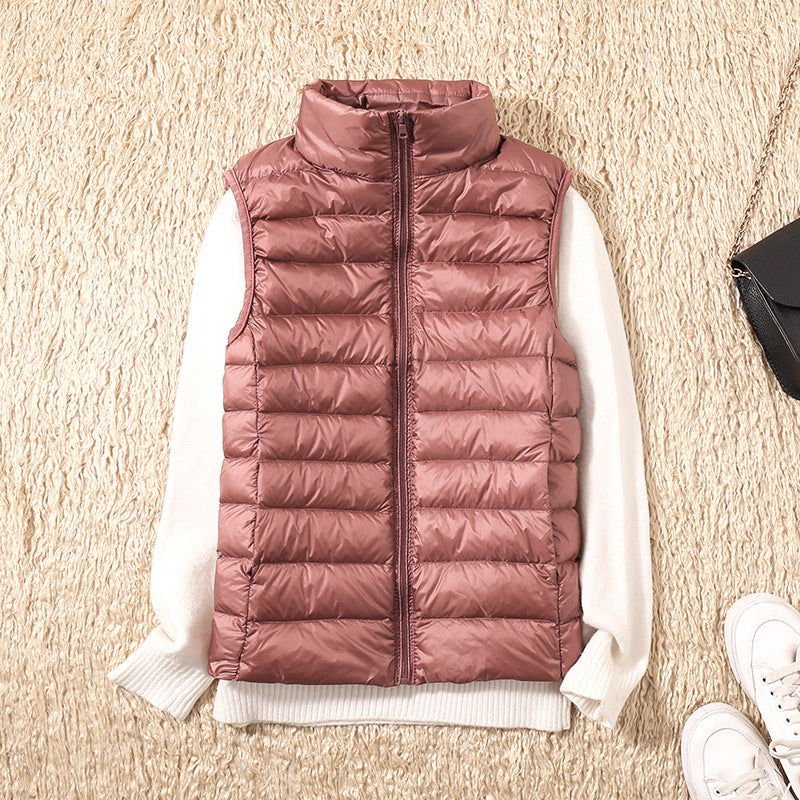 Fashion Canberra I Eliza Lightweight Zip Puffer Vest