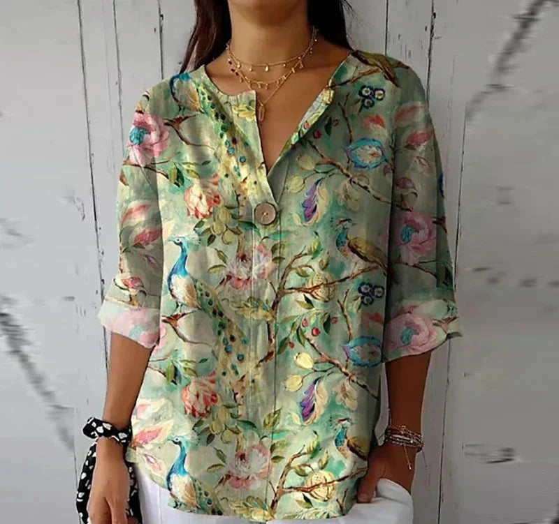 Fashion Canberra I Kiana Floral Blouse