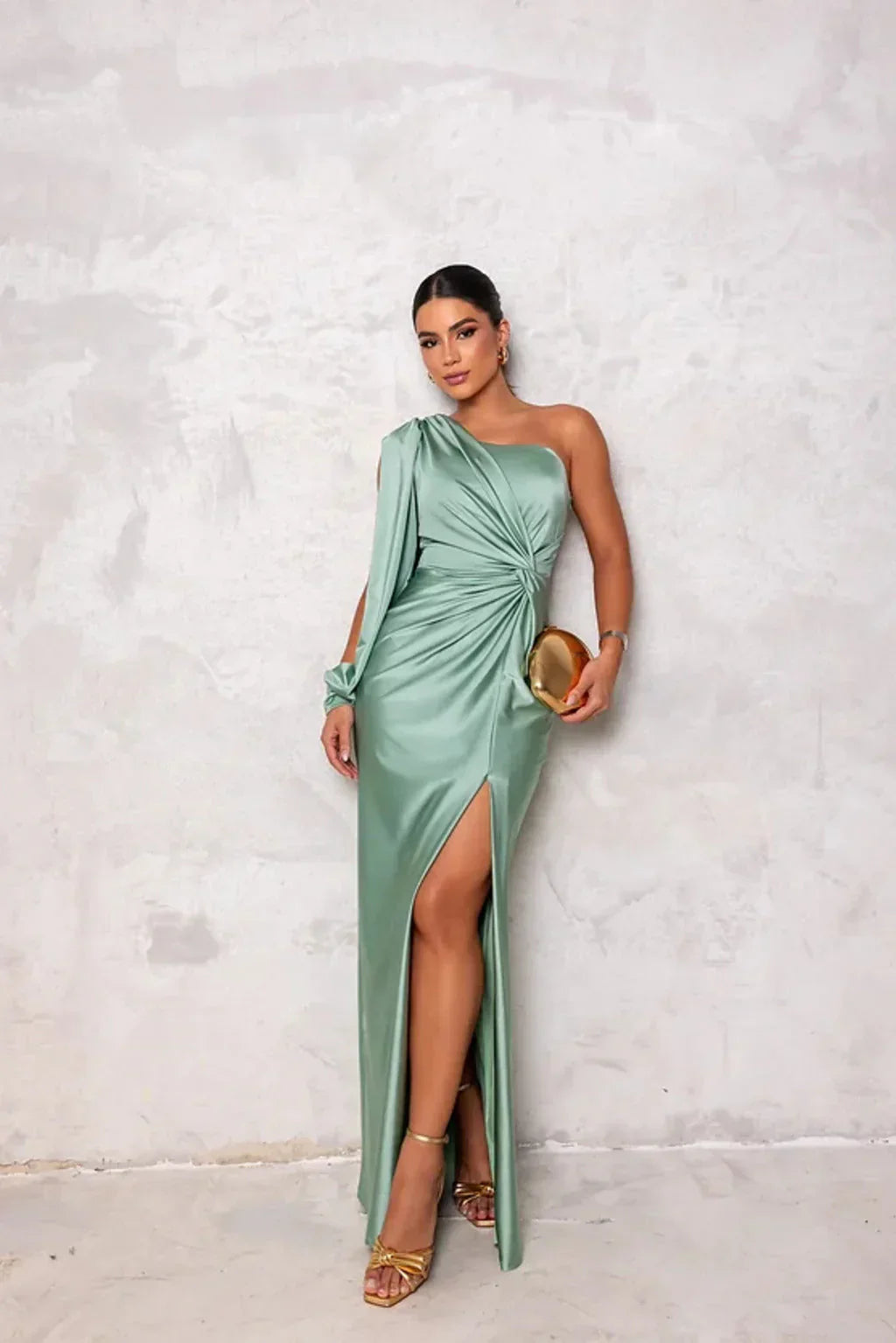 Fashion Canberra I Alisa Elegant Slit Maxi Dress