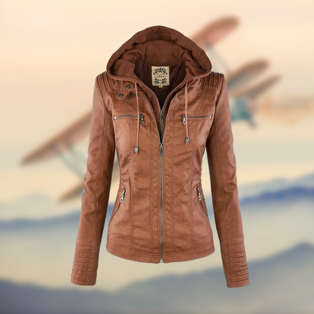 Fashion Canberra I Jane Vegan Leather Jacket