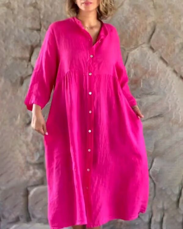 Fashion Canberra I Sanda Loose Shirt Dress