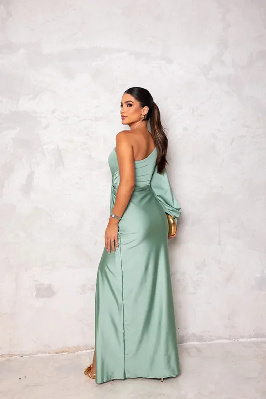 Fashion Canberra I Alisa Elegant Slit Maxi Dress